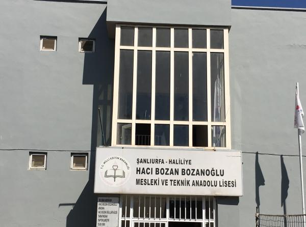 Hacı Bozan Bozanoğlu Mesleki ve Teknik Anadolu Lisesi ŞANLIURFA HALİLİYE