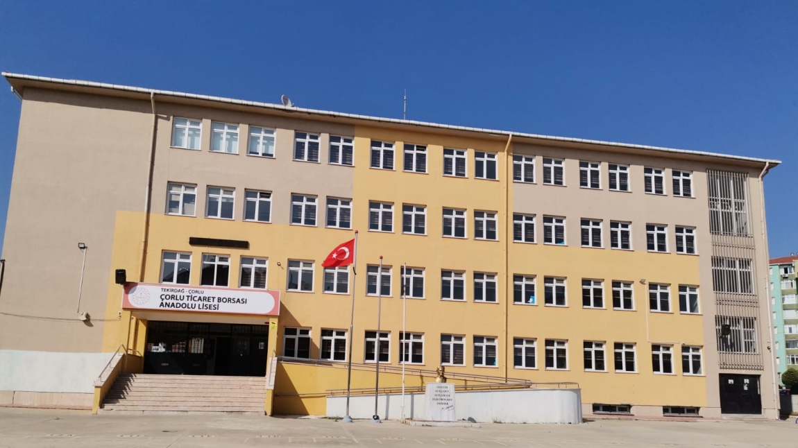 Çorlu Ticaret Borsası Anadolu Lisesi TEKİRDAĞ ÇORLU