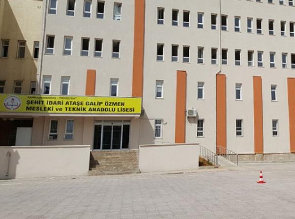 Şehit İdari Ataşe Galip Özmen Mesleki ve Teknik Anadolu Lisesi KAHRAMANMARAŞ ONİKİŞUBAT