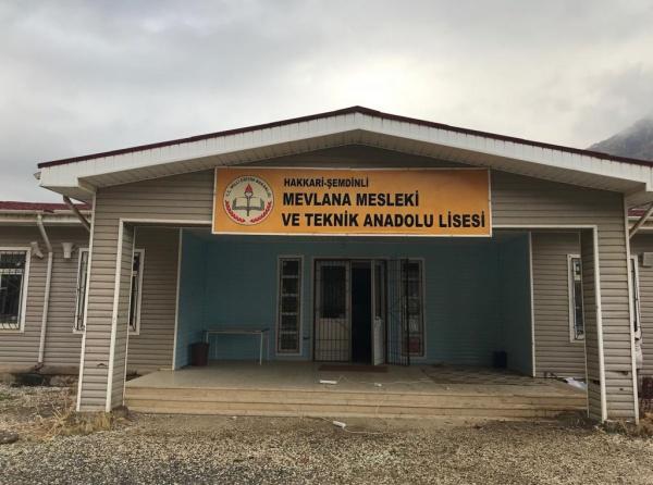 Mevlana Mesleki ve Teknik Anadolu Lisesi HAKKARİ ŞEMDİNLİ