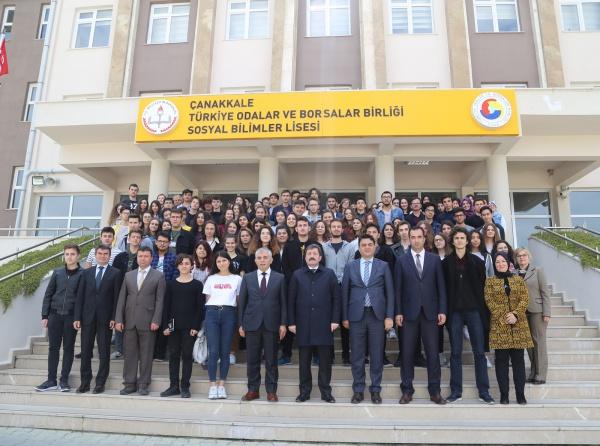 Çanakkale Türkiye Odalar ve Borsalar Birliği Sosyal Bilimler Lisesi ÇANAKKALE MERKEZ