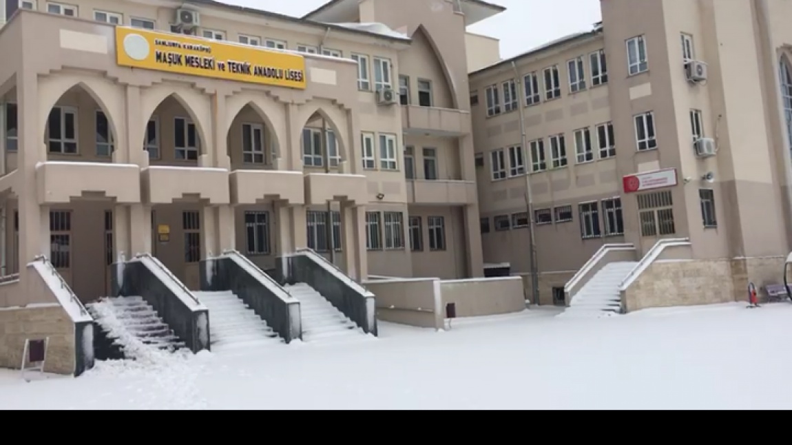 Maşuk Mesleki ve Teknik Anadolu Lisesi ŞANLIURFA KARAKÖPRÜ