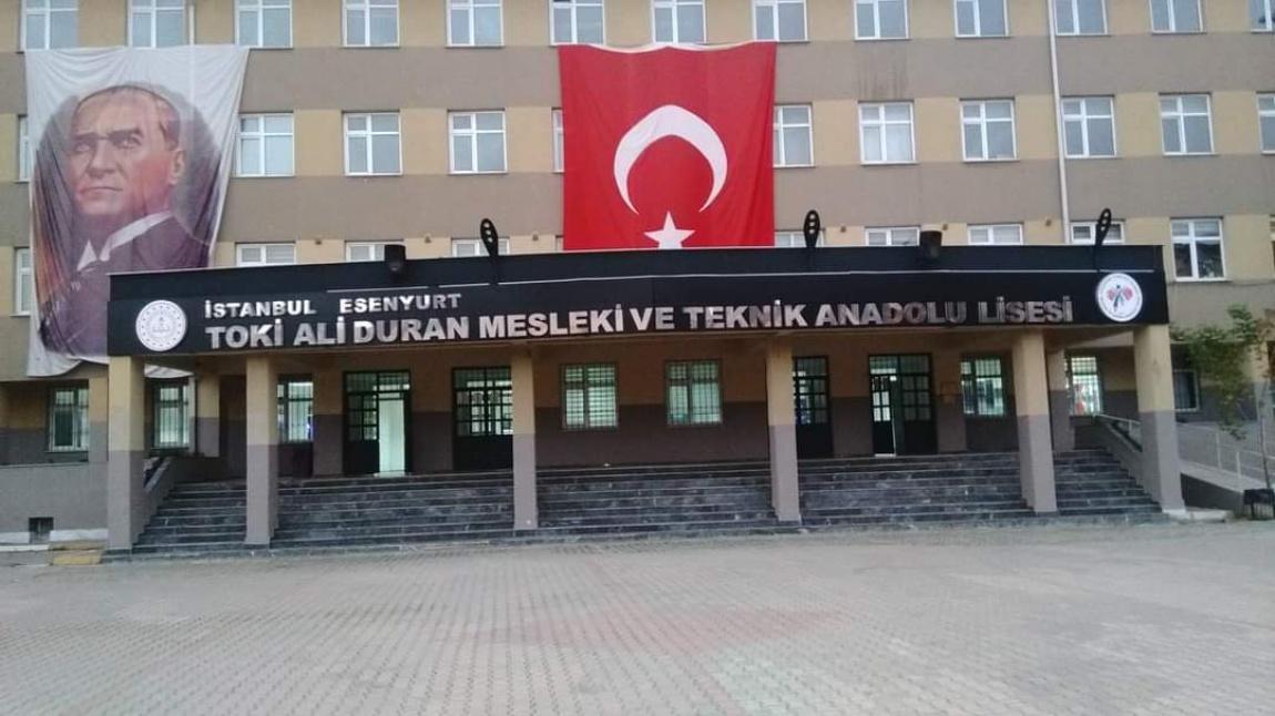 Esenyurt TOKİ Ali Duran Mesleki ve Teknik Anadolu Lisesi İSTANBUL ESENYURT