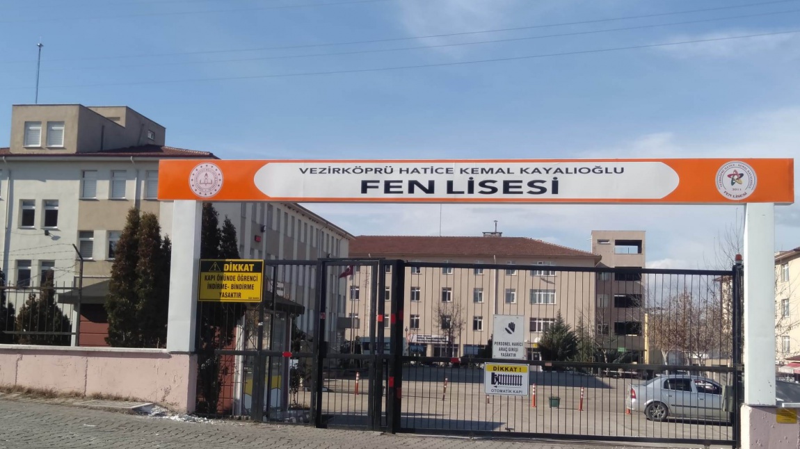 Vezirköprü Hatice-Kemal Kayalıoğlu Fen Lisesi SAMSUN VEZİRKÖPRÜ